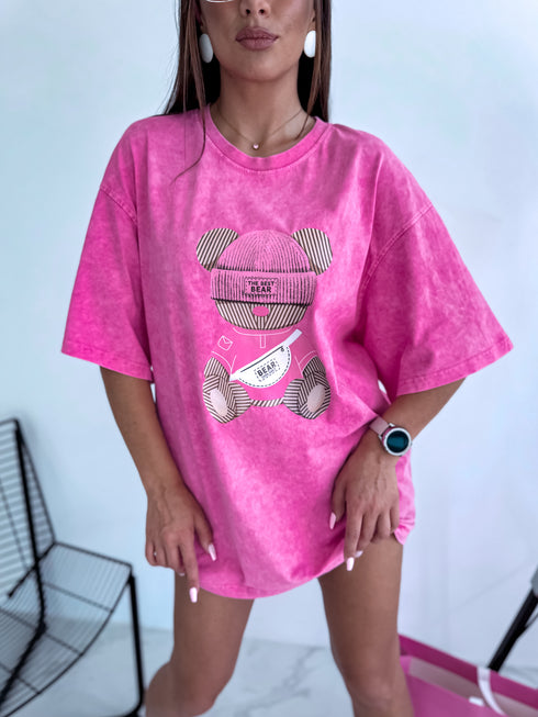 Krekls "THE BEST BEAR" - rozā